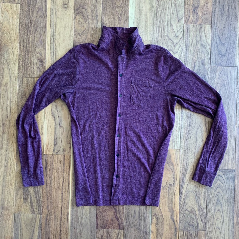 Prana Casual Button-Up Shirt. Large.